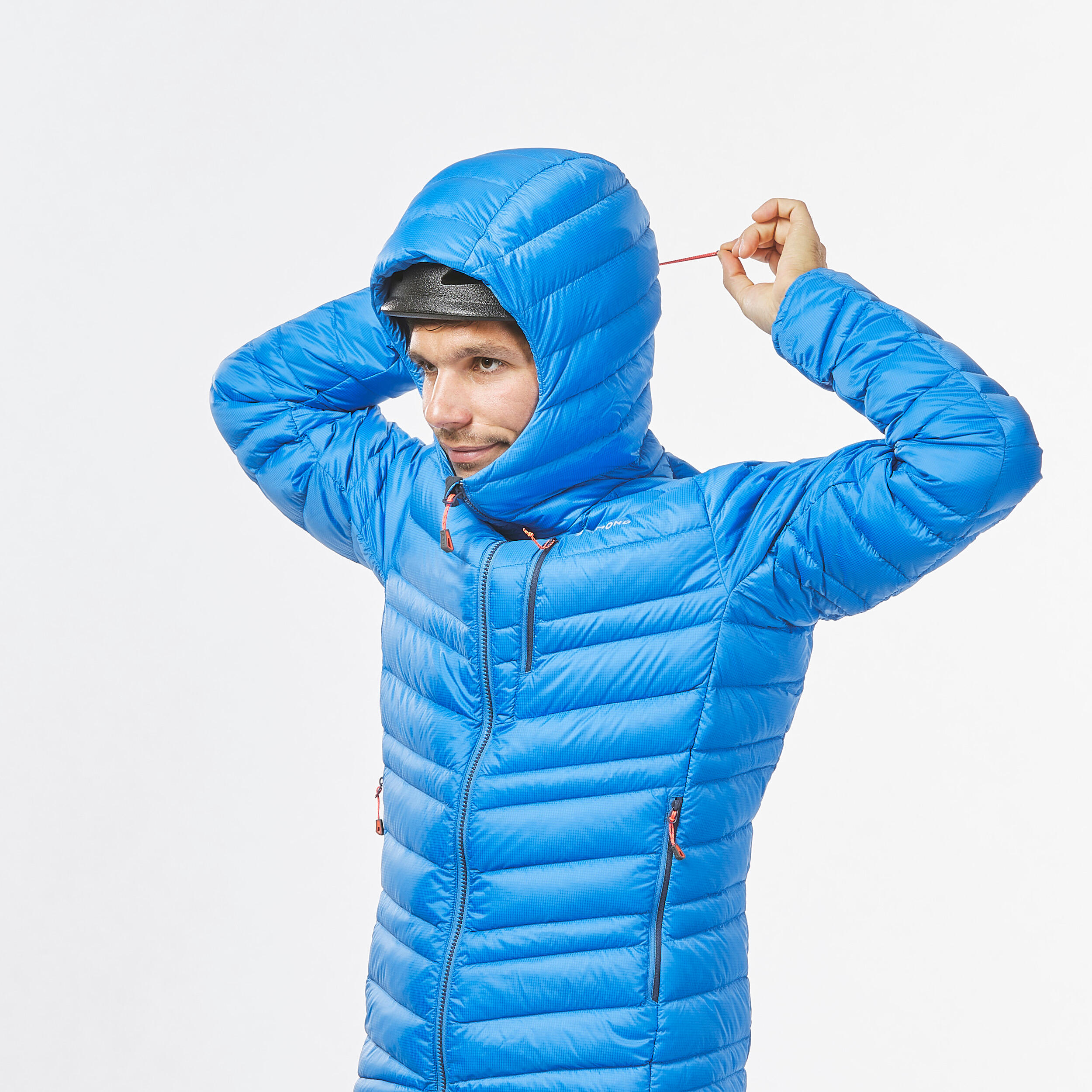 Men's Mountaineering Down Jacket - Alpinism Light Blue 5/23