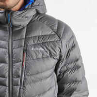 Men's mountaineering down jacket MOUNTAINEERING - Light Grey