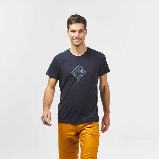 
      MEN’S CLIMBING T-SHIRT VERTIKA DARK BLUE
  