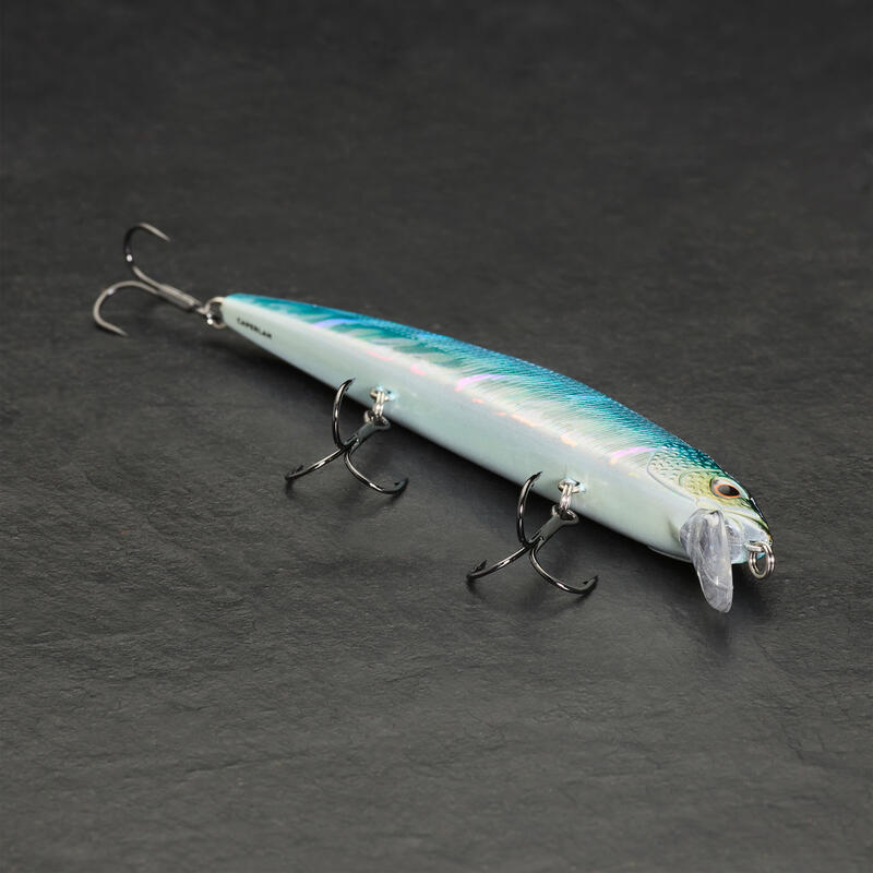 Wobbler Jerkbait MINNOW WXM JKMNW 130 SP blauer Rücken