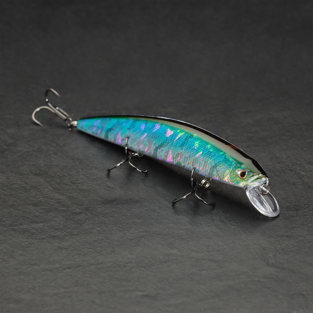 פיתיון קשיח לדיג, דגם MINNOW LURE WXM JKMNW 130 SP - כחול