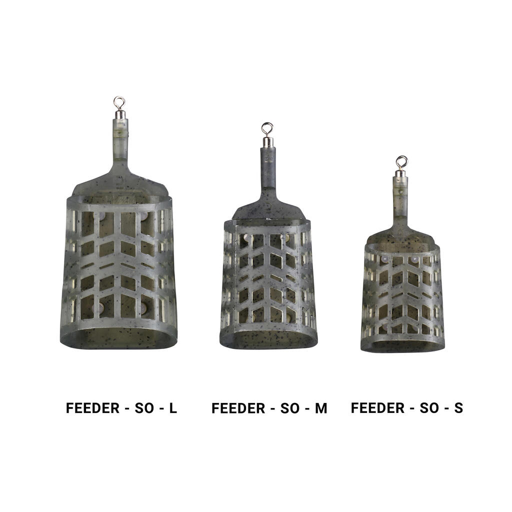 Size large open cage feeder for feeder fishing, FEEDER - SO - L.