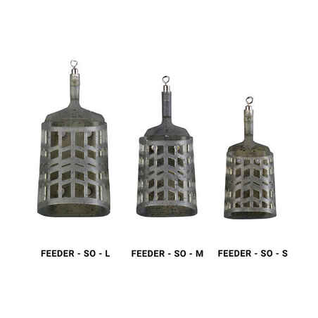 Feeder Fishing Open Cage Feeder Size Medium Feeder - SO - M.