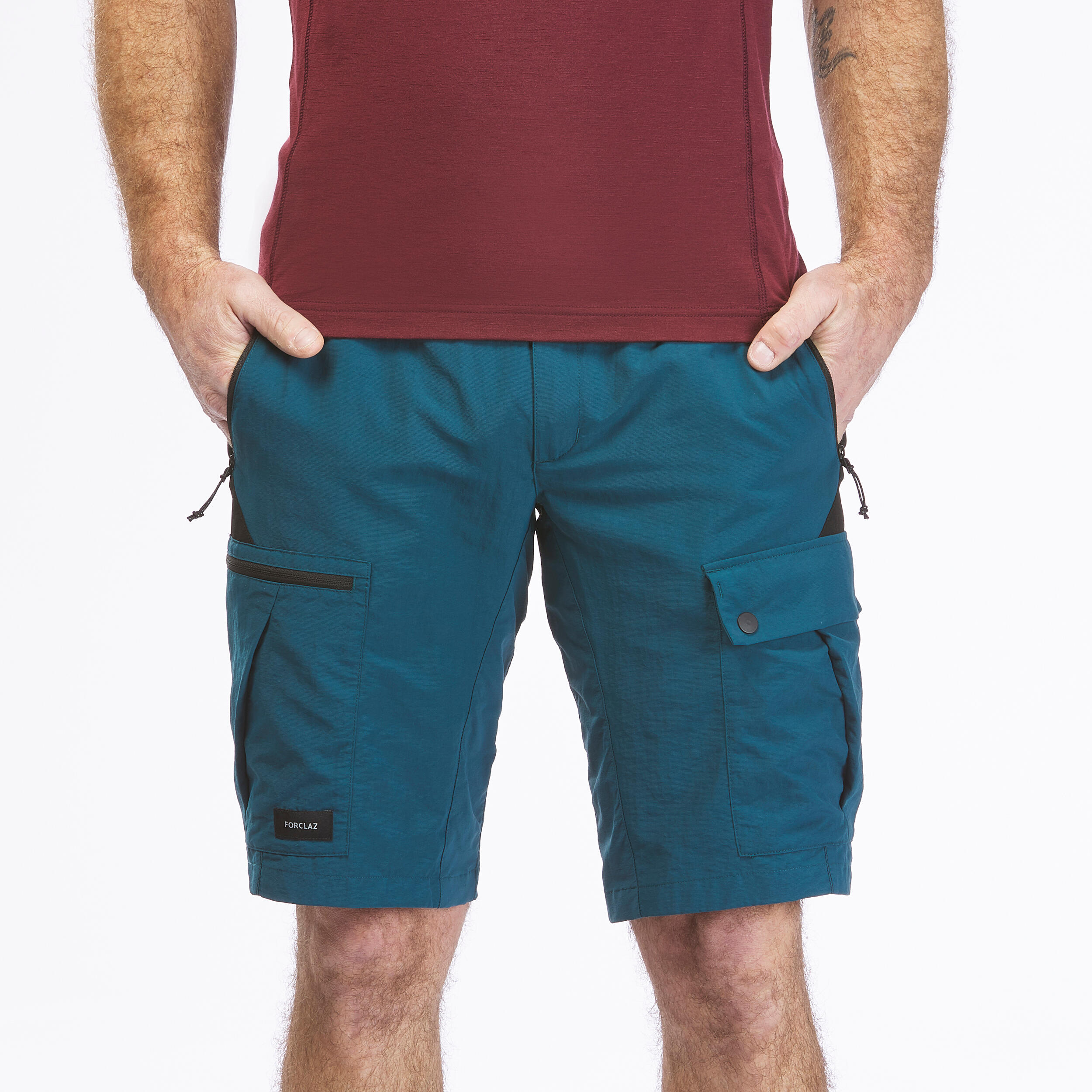 Men s Trekking Shorts MT500 FORCLAZ Decathlon