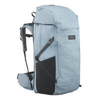 SAC A DOS TREKKING VOYAGE OUVERTURE VALISE 50L - TRAVEL 500 - FEMME