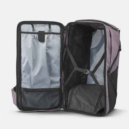 Rucksack Backpacking Travel 500 Kofferöffnung 60 Liter Damen 