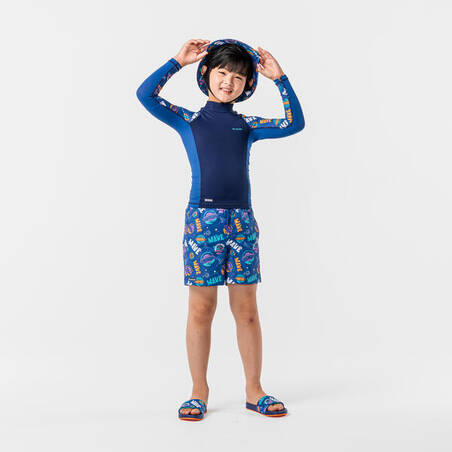 Surfing junior hat blue space