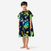 Poncho surf Enfant de 110 à 135 cm - 500 Vanlife bleu