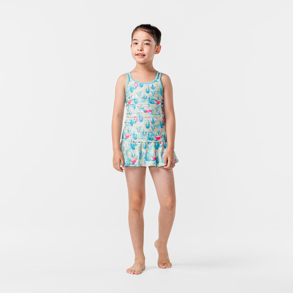 Surfing girl swimsuits NOA mermaid blue