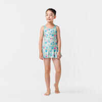 Girl's surfing NOA swimsuit mermaid blue