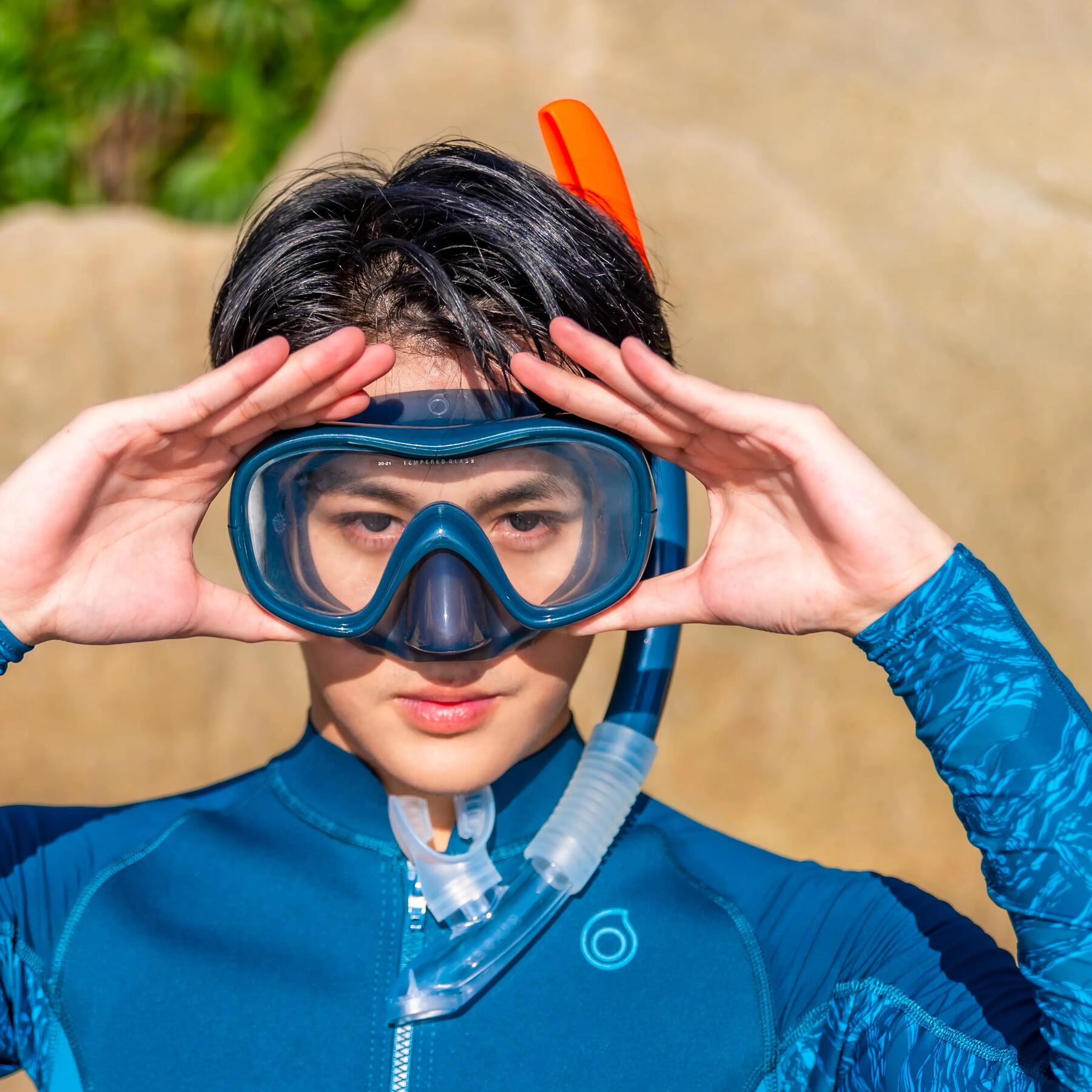 Une astuce pour trouver la bonne taille de masque de snorkeling