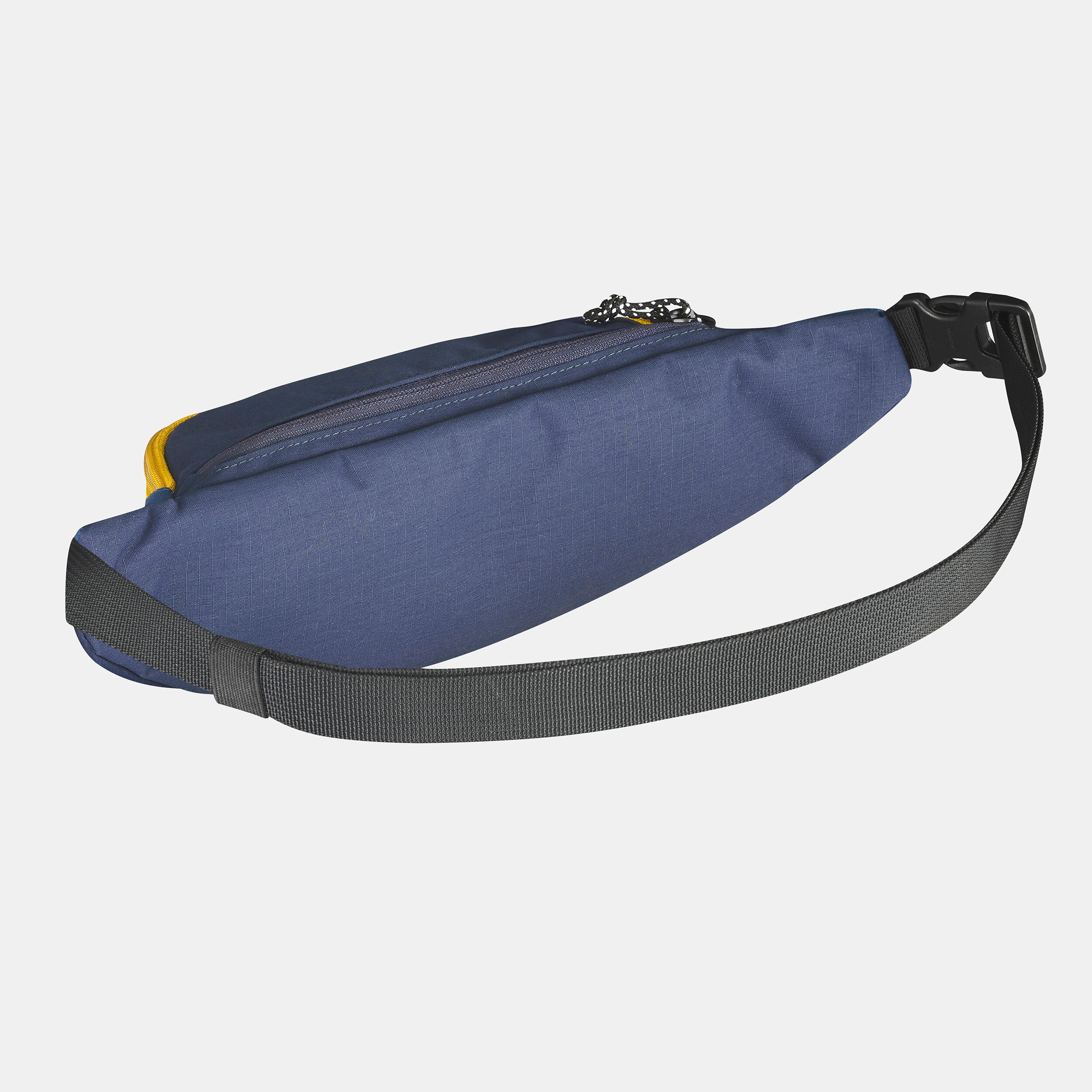 Belt Bag TRAVEL 2L blue yellow Decathlon