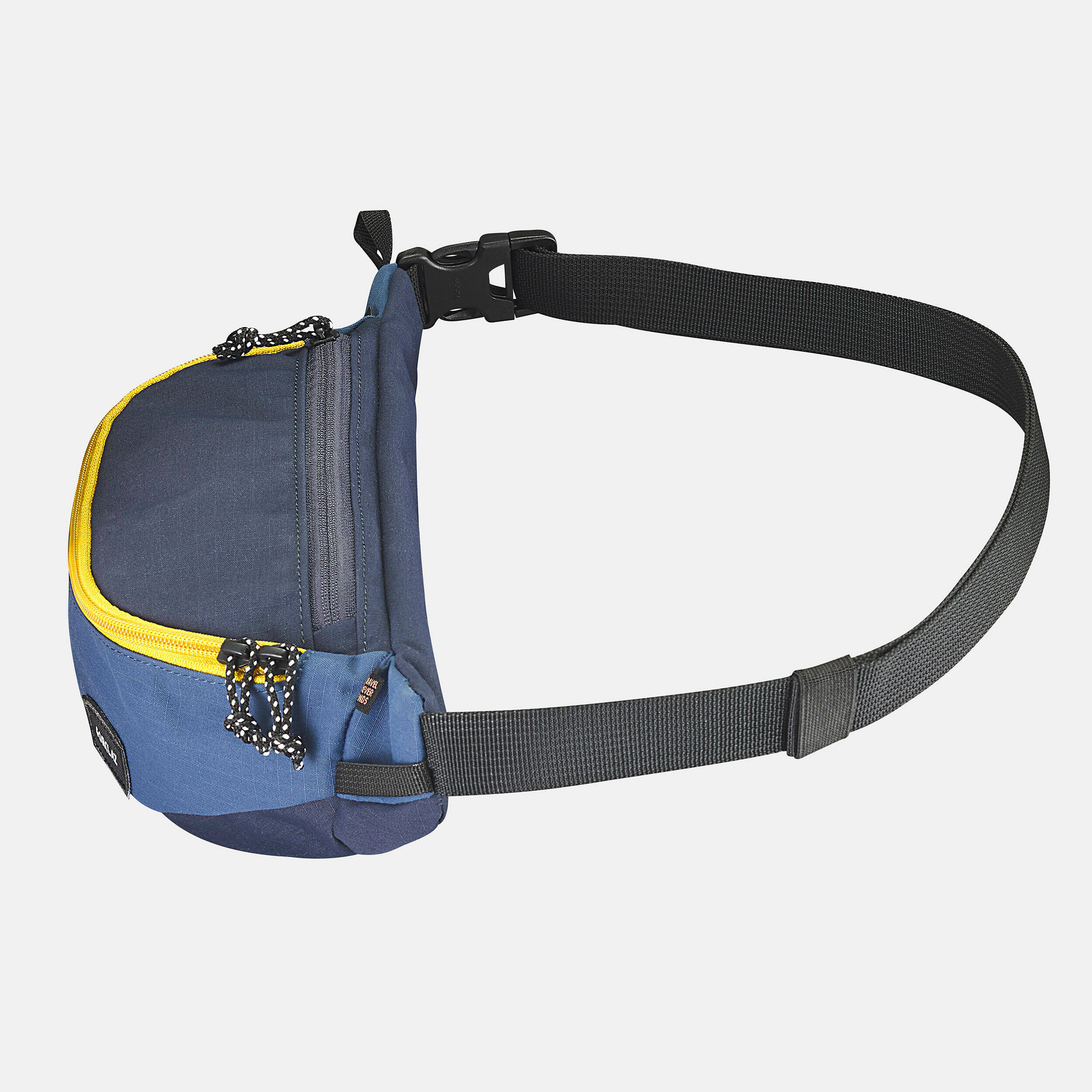 Travel Waist Bag, Multiple Compartment, 2L Capacity - Blue -  2