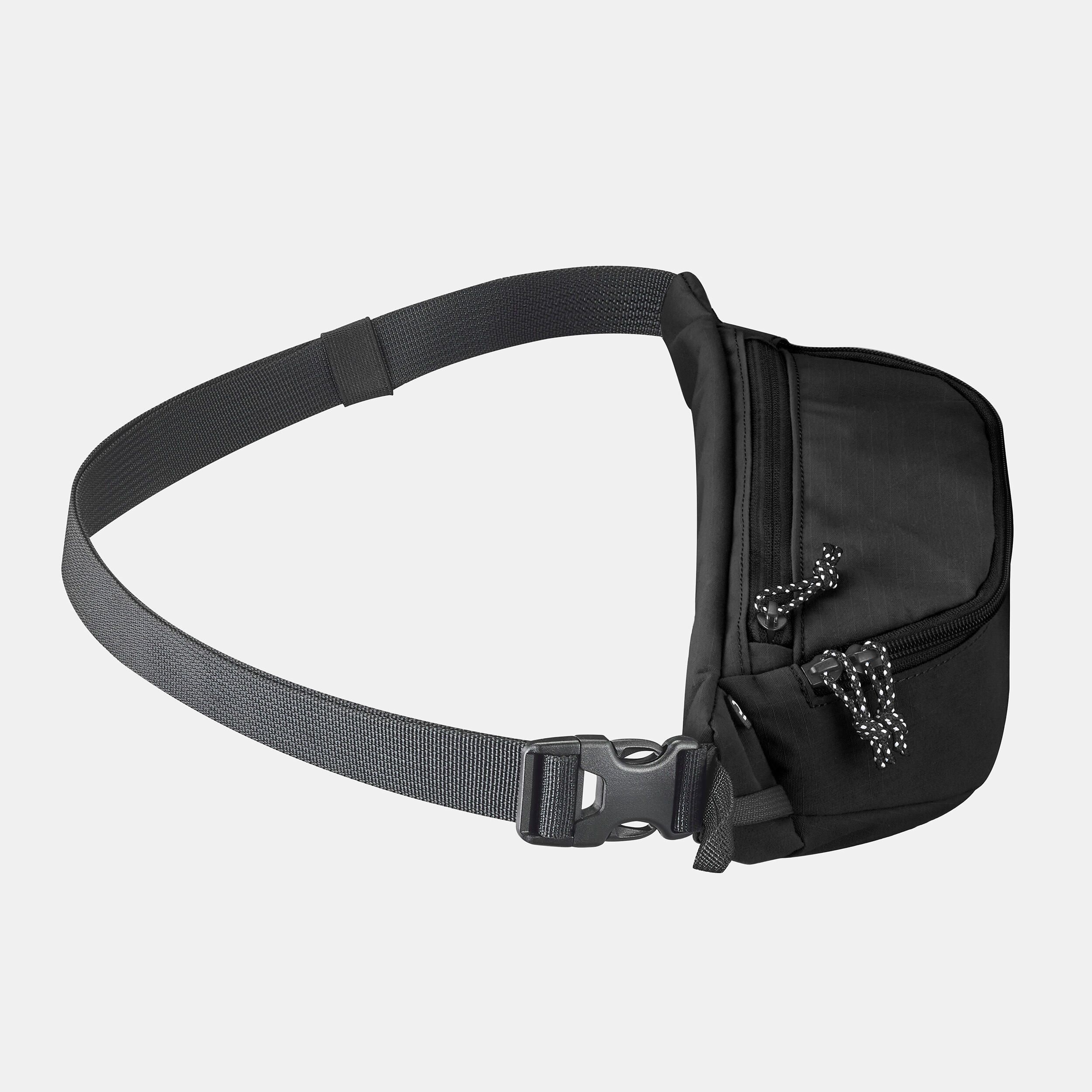 Hiking Belt Bag 2 L Black - FORCLAZ