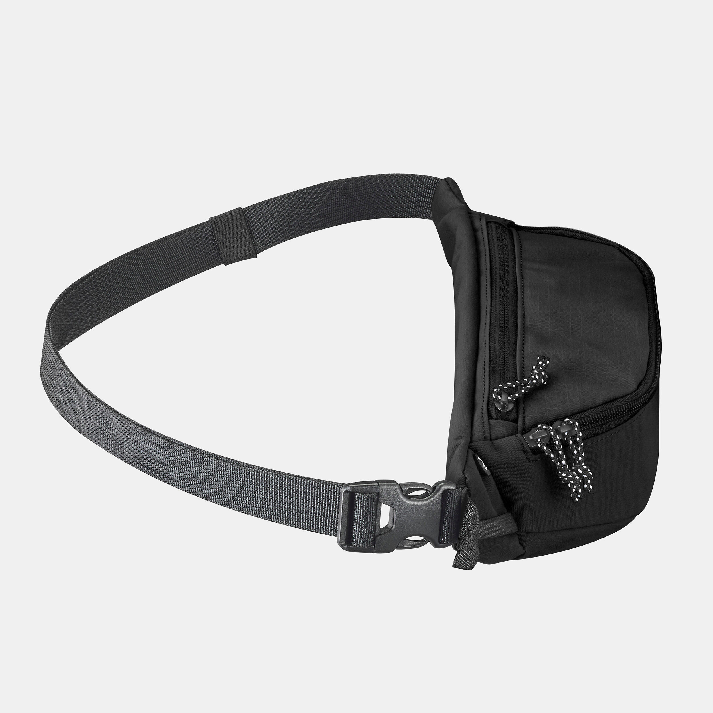 Belt Bag TRAVEL 2L blue yellow FORCLAZ Decathlon