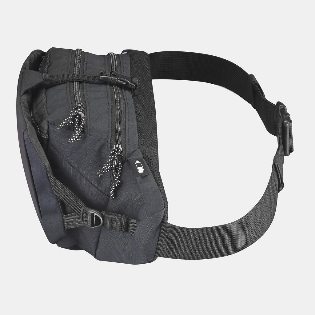 Bum Bag TRAVEL 7 L Black