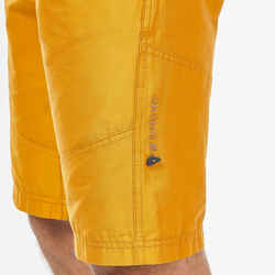 MEN’S STRETCHY CLIMBING SHORTS - VERTIKA OCHRE