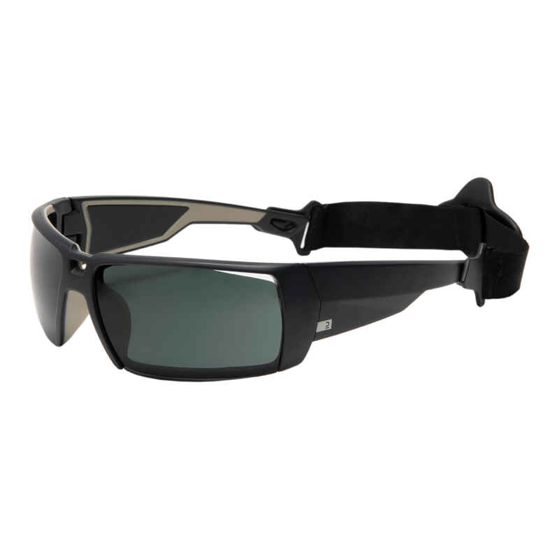 Sonnenbrille Kitesurf Damen/Herren 900 schwimmfähig polarisierend Kat. 4 schwarz Media 1