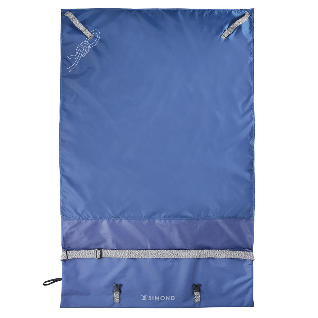 FUNDA PARA CUERDA ESCALADA KLIMB AZUL PIZARRA