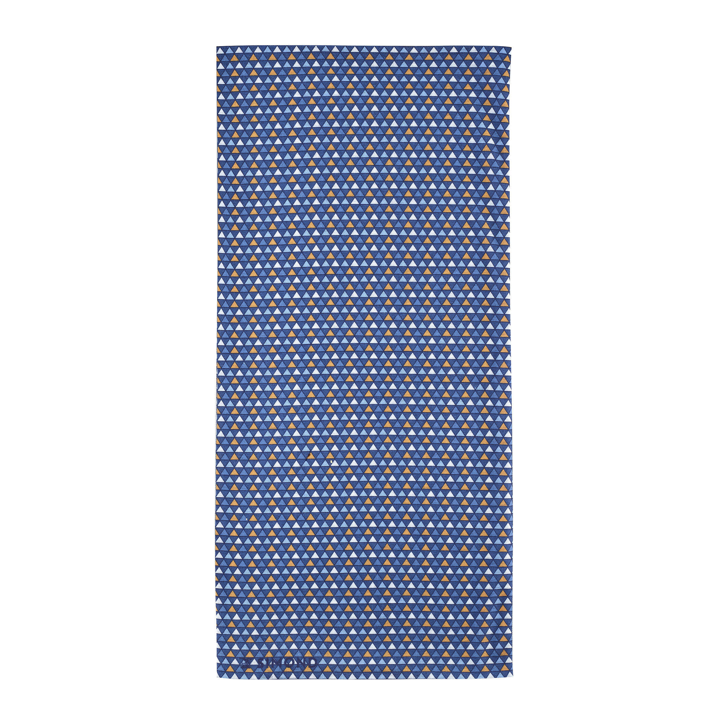 CLIMBING BANDANA VERTIKA BLUE AND OCHRE -  1