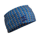 Climbing bandana vertika blue and ochre