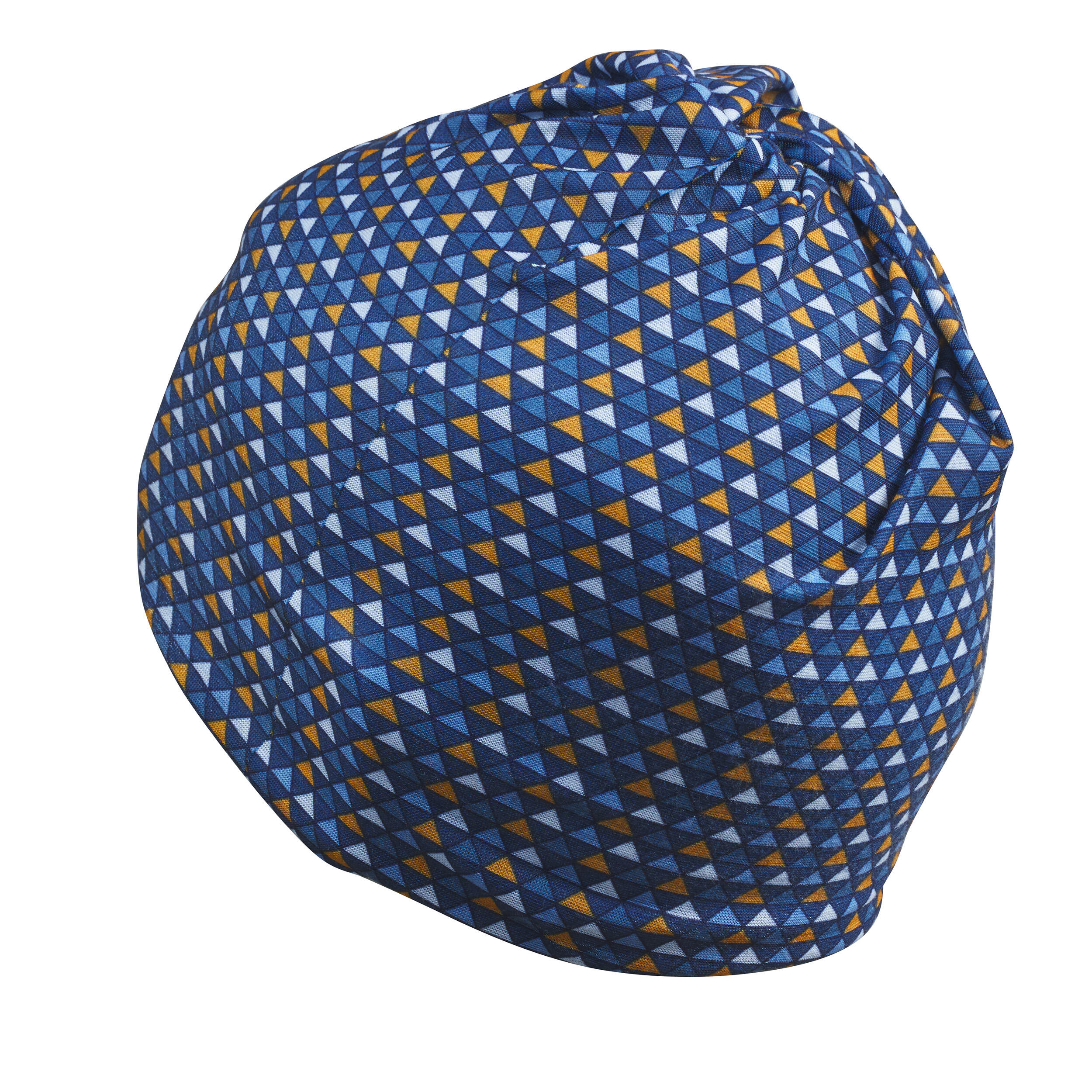 Bandana voor klimmen vertika blauw/oker 3/5