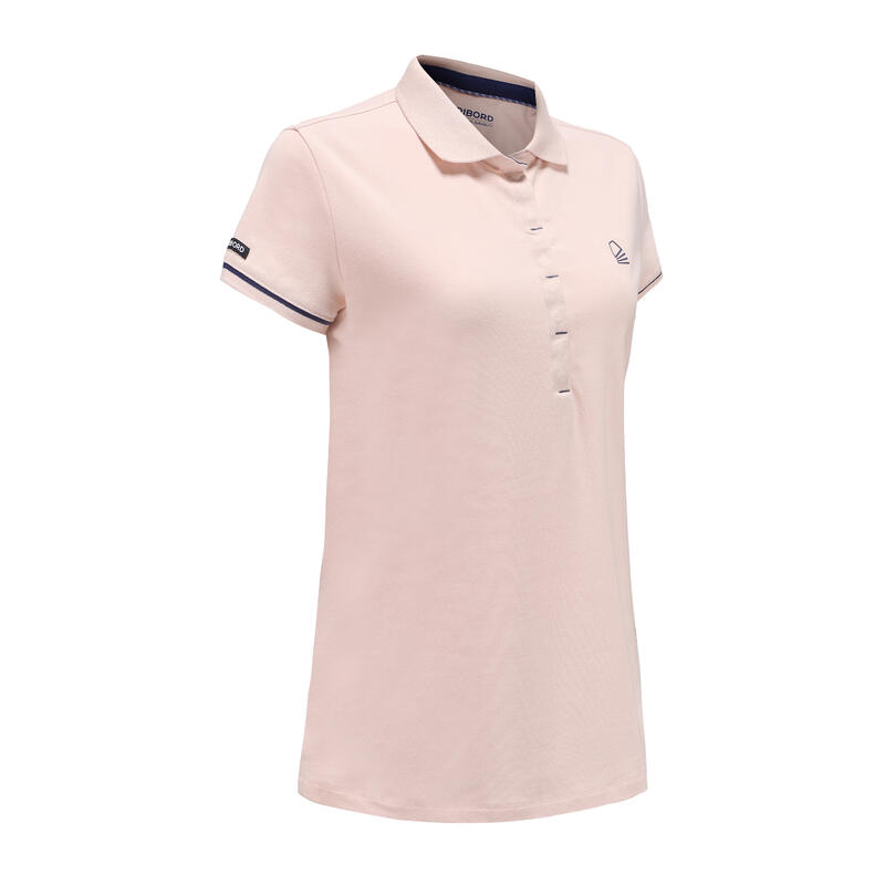 女款航海 Polo 衫 100－粉紅色