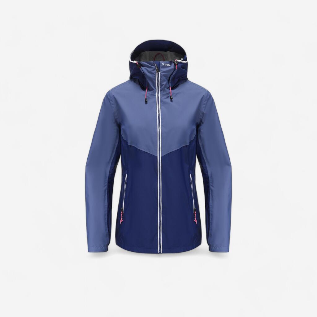 Segeljacke Regenjacke Damen wasserdicht - Sailing 100 ocker