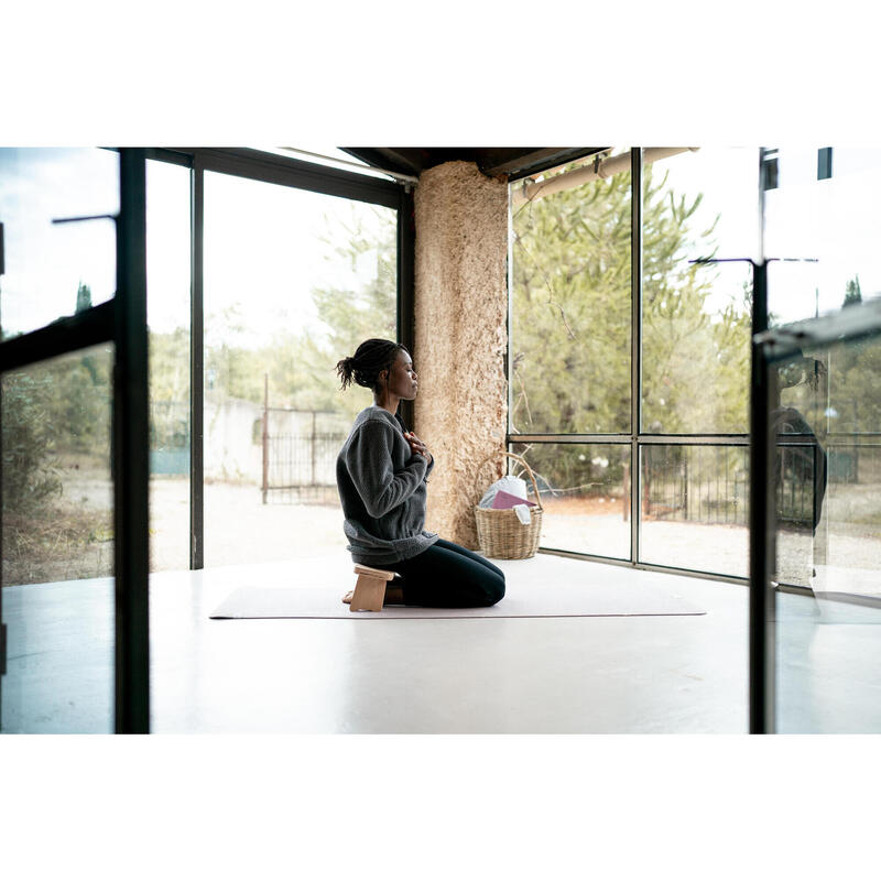 BANC DE YOGA / MEDITATION PLIABLE EN BOIS DE HETRE