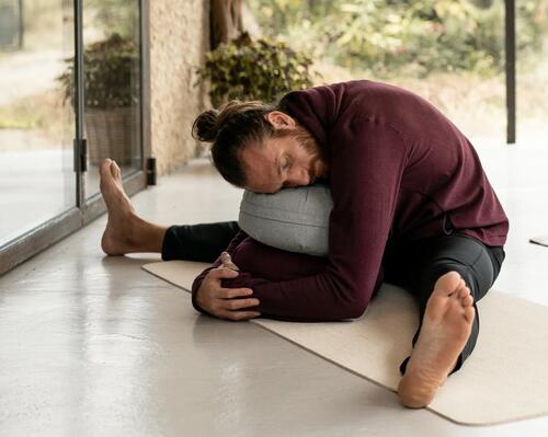 bolster coussin de yoga