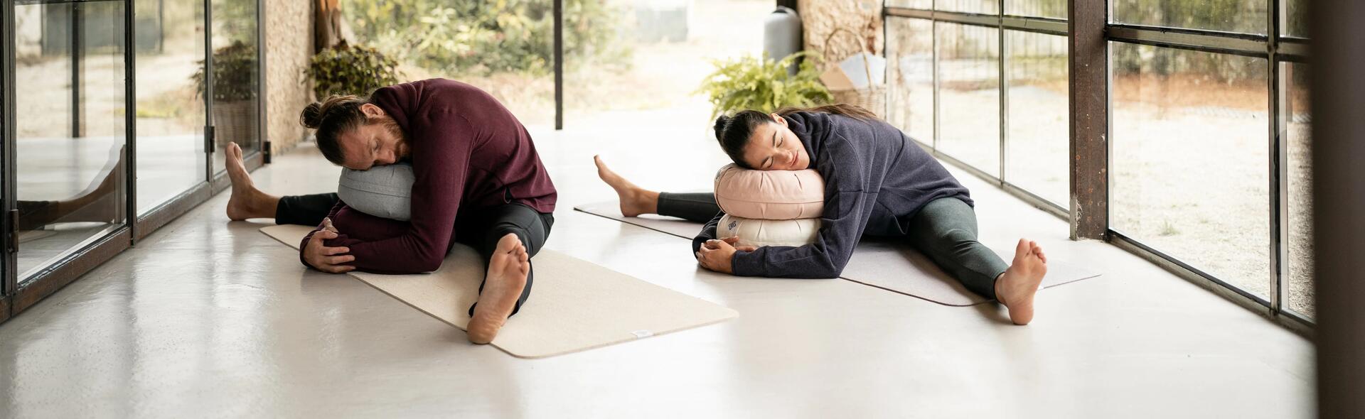 bolster coussin de yoga