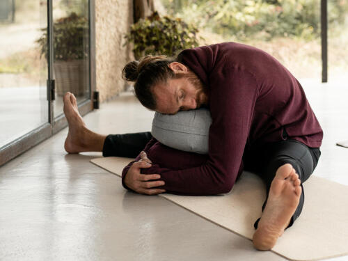 bolster coussin de yoga