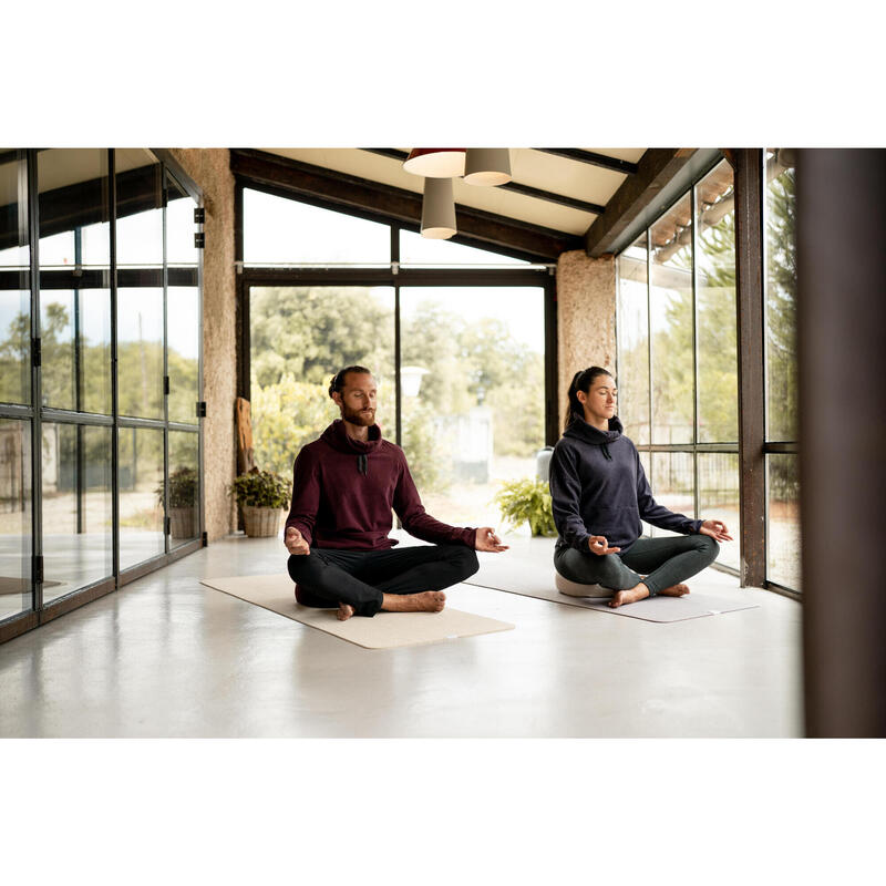 Zafu Meditasyon Yastığı - Gri - Yoga