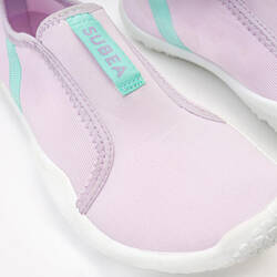 Elasticated Aquashoes for Kids - Aquashoes 120 - Purple