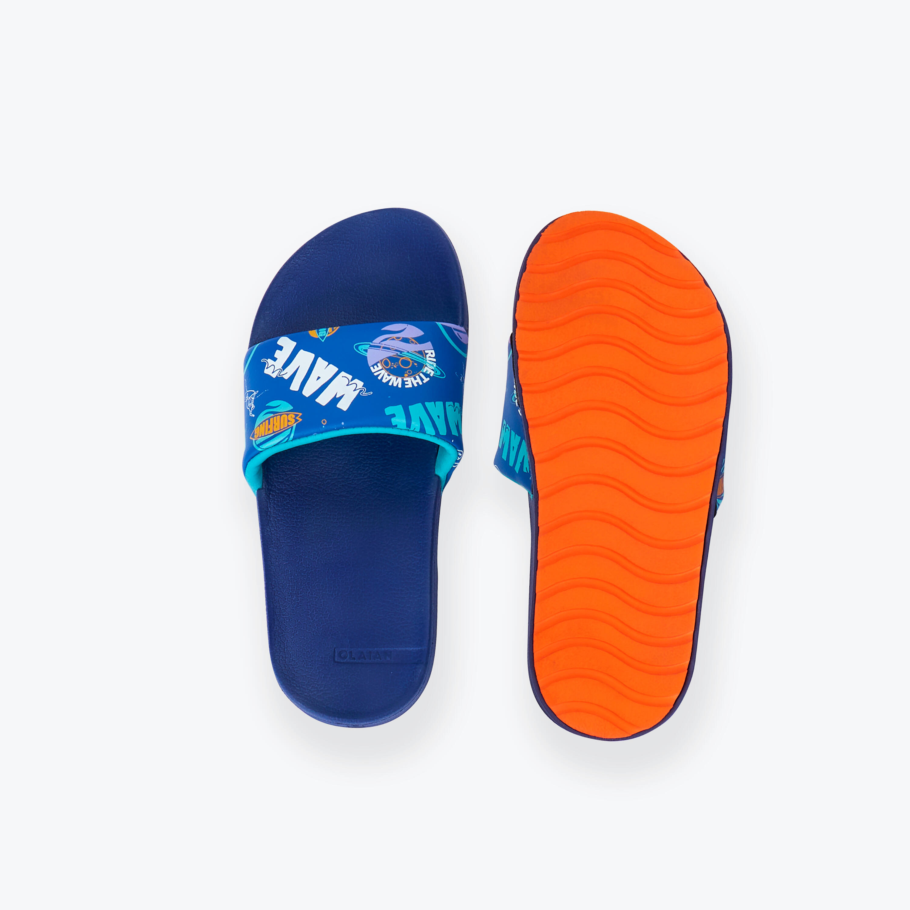 Boys navy sliders deals