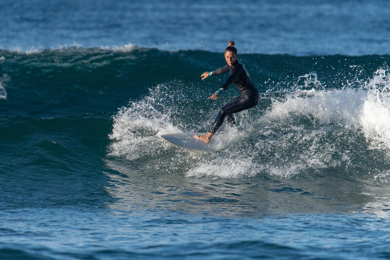 Uv-werende surflegging Rachel zwart tweede huid en corrigerende, hoge tailleband