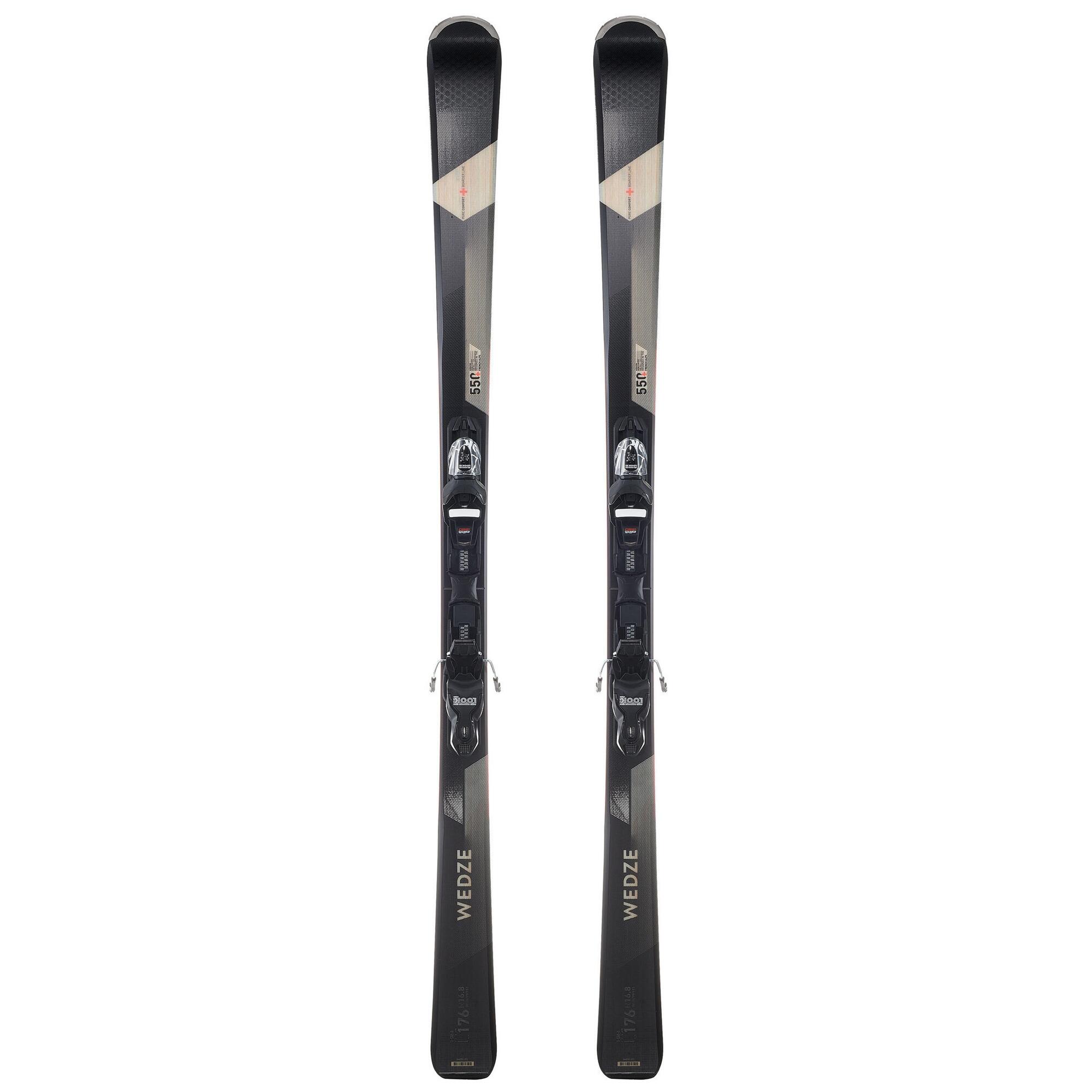 Alpine skis