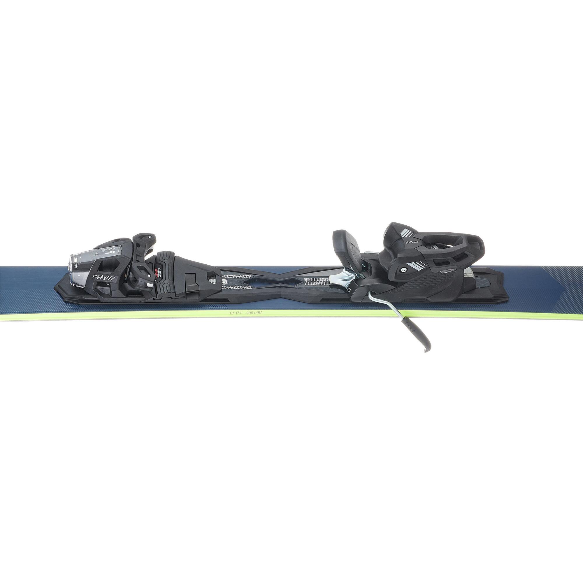 MEN'S ALPINE SKI WITH BINDINGS - CROSS 950+ - BLUE