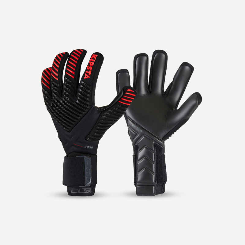 Damen/Herren Torwarthandschuhe F900 CLR schwarz/rot
