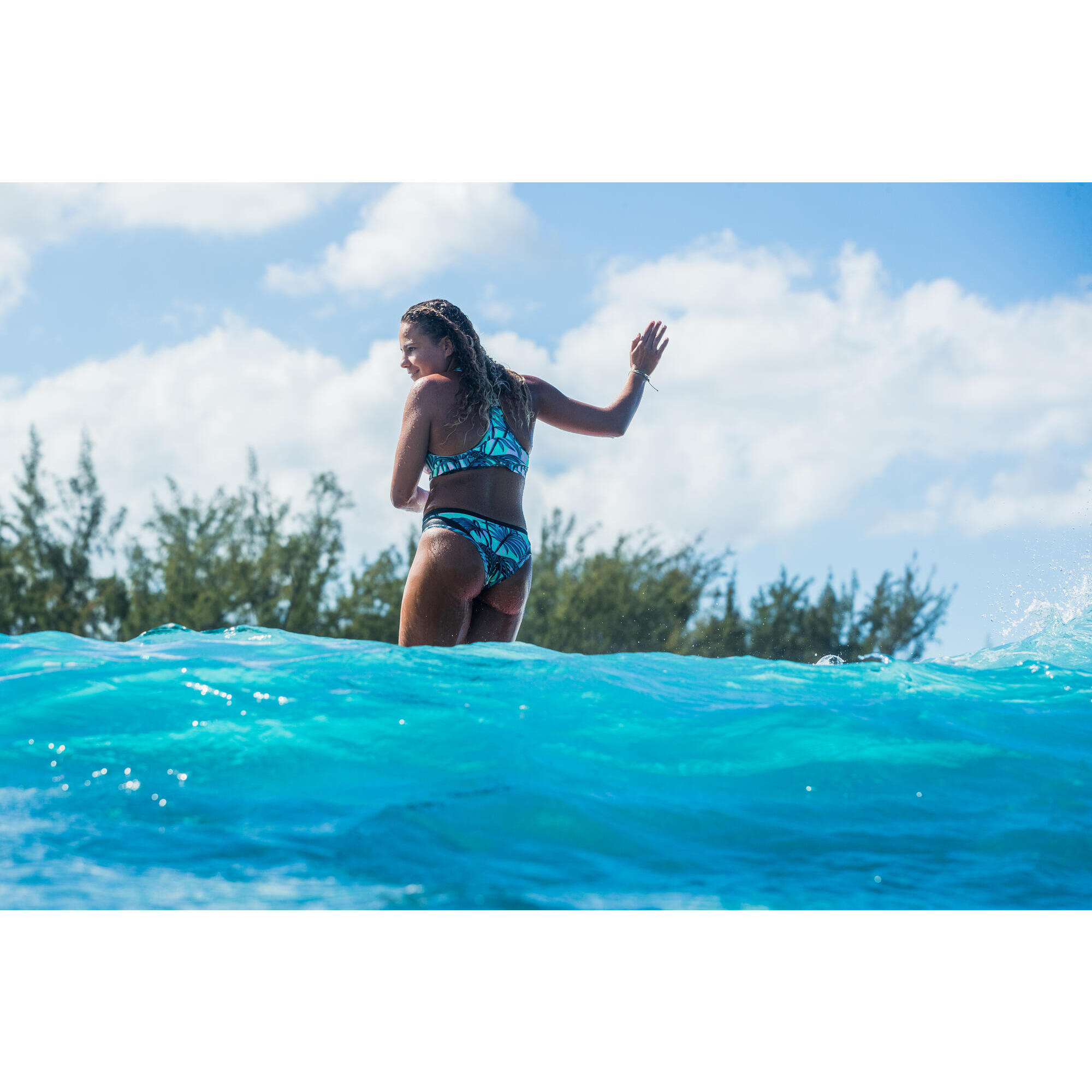 Costume da surf donna con coulisse SAVANA PRESANA