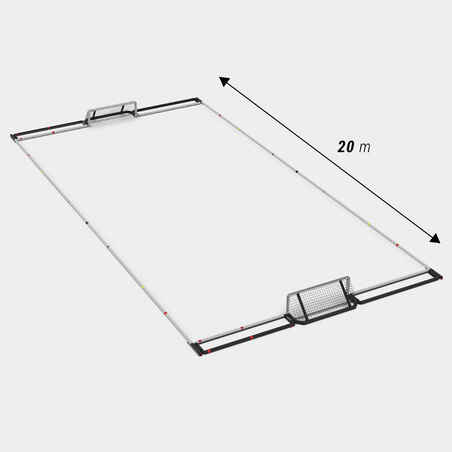 MODULAR INFLATABLE WATER POLO PITCH 20 M x 10 M