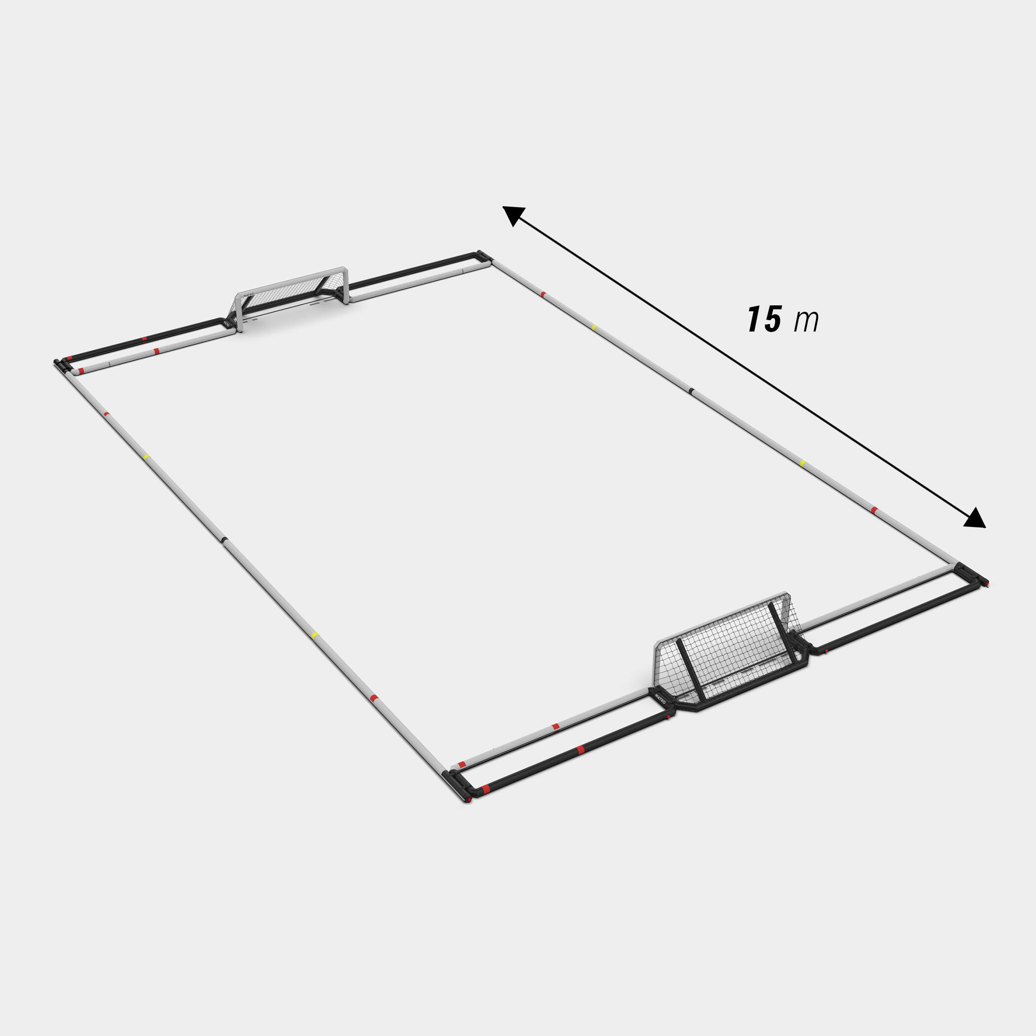 Terrain de water polo gonflable modulable - 20m x 10m 4/16