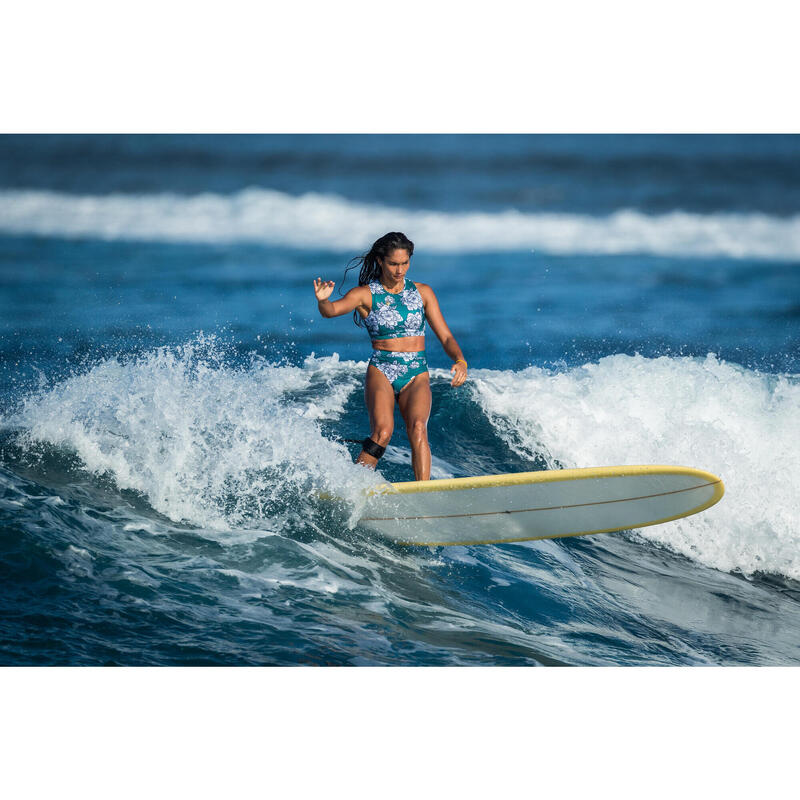 Culotte taille haute femme ROSA PEONY idéale pour le surf