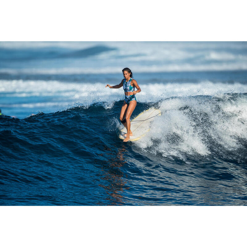 Culotte taille haute femme ROSA PEONY idéale pour le surf - Decathlon