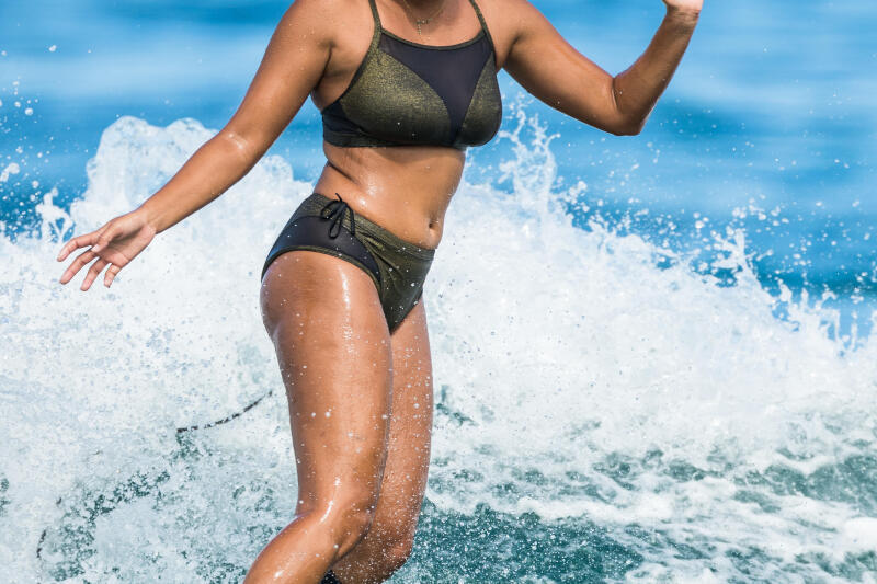 Dół kostiumu kąpielowego surfingowego damski Olaian Savana