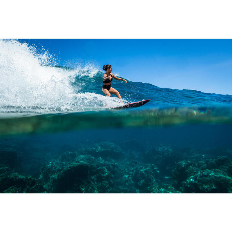 Haut de maillot de bain femme brassière de surf ANA NOIRE