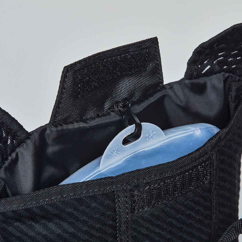 Mountain Bike Hydration Backpack Explore 2L/1L Water Black ROCKRIDER