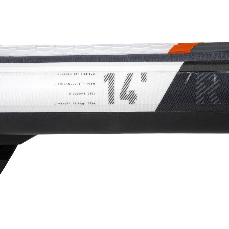 Prancha de Stand Up Paddle insuflável de Corrida / Race 14'25" - R500