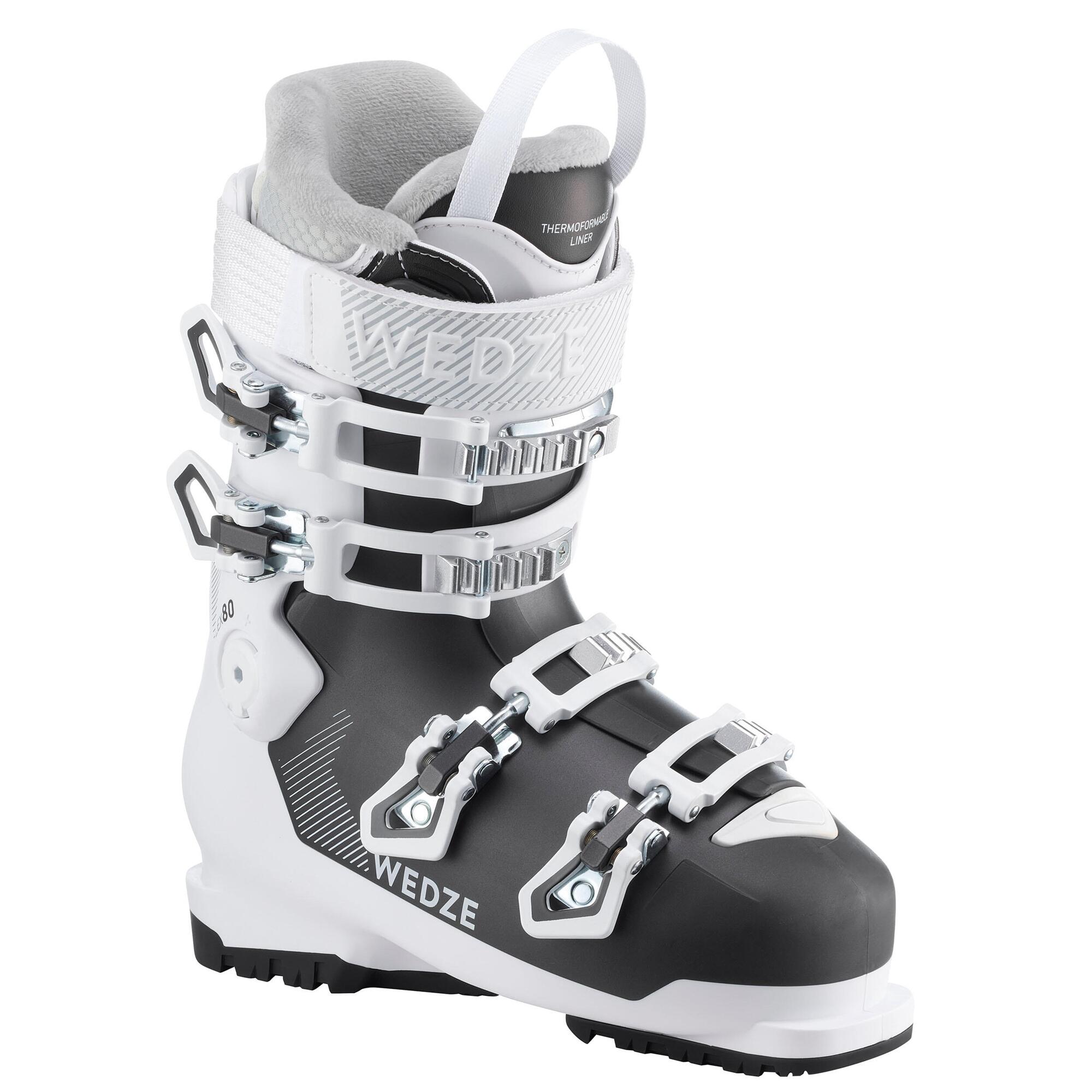 Bottes de ski femme - 580 noir - WEDZE