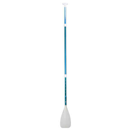SUP-Paddel Stand Up Paddle 100 Compact zerlegbar / verstellbar 160–220 cm blau
